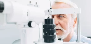 exame oftalmologico paciente diabetes